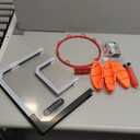 Upgrade Basketball Hoop Set for Kids-Extra Large 24''x 16''Pro Indoor Basketball Hoop for Door & Wall with 3 Balls, Complete Accessories, Basketball Toy Gift Perfect for Boys Girls Teens Adults