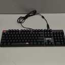 Redragon Mechanical Gaming Keyboard Wired, 11 Programmable Backlit Modes, Hot-Swappable Red Switch, Anti-Ghosting, Double-Shot PBT Keycaps, Light Up Keyboard for PC Mac