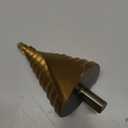 ZELCAN Large HSS Spiral Groove Step Drill Bit, 12 Sizes Titanium High Speed Steel 1/4" to 2-3/8" Drill Bit for Sheet Aluminium Metal Wood Hole Drilling, Big Multiple Hole Stepped Up Bit for DIY Lovers