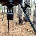 Moultrie Deer Feeder Connected - Cellular Connected Tripod Feeder - 6V Spincast Deer Feeder - Nationwide 4G LTE Autoconnect
