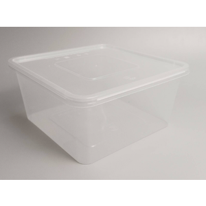 Plastic Office Food Storage Box Container Case Clear 8 Pack
