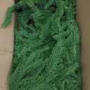 Hananona 2 Pcs 6 Ft Artificial Norfolk Pine Garlands, Real Touch Winter Pine Garland, Green Artificial Greenery Garland for Table, Mantle, Wall, Indoor, Outdoor Christmas Decorations (2, 6 FT)