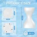 26" Pool Stool for Underwater, Polyethylene Pool Stool with Adjustable Foot Pads, Pre-Weighted Bar Stool Prevents Floating, Perfectly Suited for Poolside Parties, Family Gatherings, and DJ Concerts