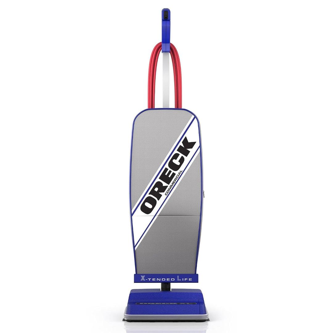 Oreck Commercial XL Vacuum Cleaner, Bagged Upright Vac for Carpets and Hard Floor, Lightweight, Automatic Height Adjust, High-Speed Brush Roll, Powerful Vacuum Cleaners for Commercial Use