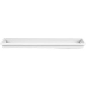 Bloem Terra Window Box Saucer Tray 24" White (TRT2410)