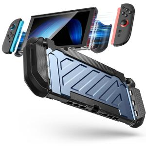 SUPCASE Unicorn Beetle Pro Case for Nintendo Switch 2 2025, [Military-Grade Protection] [Joy Con Remove Friendly] Dockable Integrated Cover Accessories Compatible with Switch 2, Tilt