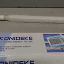 Konideke Type B F17T8 LED Replacement, 24 Inch Light Bulb 10W, 2ft LED Tube F20T12 Replacement Bulb for Cabinet,Store,Shop, G13 Base Double Side Power Input Ballast Bypass, Daylight 1250Lm 6 Pack