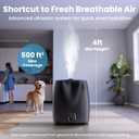 Everlasting Comfort 6L Humidifiers for Bedroom, Quiet 50HR Runtime No-Filter Supersized Cool Mist Humidifier Large Room for Whole House, Plants, Baby Nursery, Allergies, Dry Skin, Congestion, Indoor