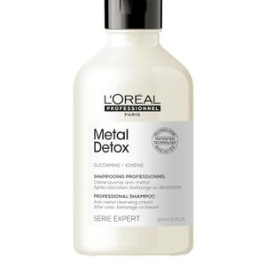 L'Oréal Professionnel Paris Metal Detox Shampoo - Sulfate-Free Anti-Breakage Shampoo For Damaged or Color-Treated Hair, Detoxifies, Prevents Damage & Prolongs Hair Color