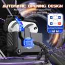 6 x R-fun for AirPods 3 Case Cover with Lock & Cleaning Kit, Keychain, Magnetic Lid, Compatible with AirPods 3rd Generation 2021 Protective Case, Support Wireless Charging, Black