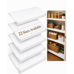 Wire Shelf Covers for Pantry Wire Rack Covers for Shelves 26" Wx16 D-5PCS