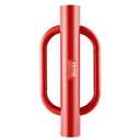 VEVOR Fence Post Driver with Handles, 4.11 in Inner Diameter T Post Pole Pounder, 22LB Heavy Duty Carbon Steel Hand Post Rammer, Farm Fencing Hole Digger for U Channel, Sign Pole, Wooden Post, Red