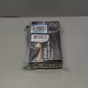 PINA Retractable Dog Leash, 26ft Dog Leash for Small Medium Large Dogs Up to 110lbs, 360 Tangle-Free Strong Reflective Nylon Tape, with Anti-Slip Handle, One-Handed Brake, Lock - Black Gray