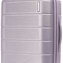 American Tourister Stratum 2.0 Expandable Hardside Luggage with Spinner Wheels, Purple Haze, Carry-on