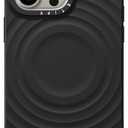 CASETiFY Ripple iPhone 15 Pro Max Case [2X Military Grade Drop Tested/Wave Textured/Compatible with Magsafe] - Black