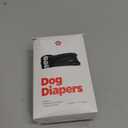 Pet Parents Washable Dog Diapers (3pack) + Extendrs of Durable Doggie Diapers, Premium Dog Diapers Female & Male (X-Small, Black)