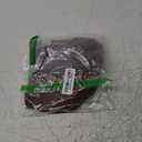 Artfish Women's Short Sleeve T-Shirts Low Scoop Neck Slim Fitted Ribbed Knit Casual Longer Crop Top, M-L