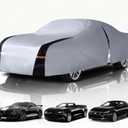 Coupe Car Cover Waterproof All Weather, 10 Layers Outdoor Car Covers for Muscle Car - Sun & Rain Protector Full Exterior Covers. Custom Fit Ford Mustang, Shelby Camaro, etc C4(Gift Towel/Storage Bag)