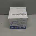 Advanced Memory Foam Neck Travel Pillow, Neck Pillow Airplane with Eye Mask & Ear Plugs, Designed for The Comfort of Travel & Office, Travel Pillow for Plane, Car, Home, Work Grey