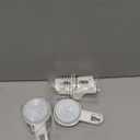 LEVERLOC Razor Holder for Shower 2 Pack, Powerful Suction Cup Shower Hooks for Towel, Loofah, Razor, Squeegee, Damage-Free Wall Hooks, Shaver Holder for Bathroom, Easy to Install and Reuse, White