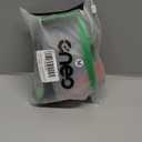 Inflatable Dog Cone Collar with Detachable Enhanced Anti-Licking Shield, Soft Neck Donut Collar for Dogs After Surgery, Adjustable Dog Cone Alternative for Large Medium Small Dogs & Cats (SNeck 4"-7", Watermelon)