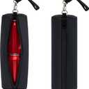 2 Pack Golf Cooler Beer Sleeve for Golf Bag Beverage Sleeve Small Can Cooler Accessories Keep Drinks Cold Golf Cooler Sleeve for Outdoor Sports Daily Work Travel Hiking (Pure Black)