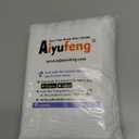 Aiyufeng Moga White Shower Curtain, Embossed Textured Fabric Shower Curtain for Bathroom - Soft Cloth & Hotel Spa Luxury, Water Repellent, Machine Washable, 72X72, White