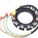 Stator For Mercury Mariner Outboard 9 Amp 40 45 50 55 60 65 70 75 80 85HP 1976-1997 2Stroke 3/4Cyl 174-5454K 1 398-5454A4 A21 A22 A24 A25 A26 398-5704A7 398-5919A6 398-832075A20 398-18535A15