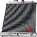 TSMINDUSTR 4 Row Aluminum Radiator Compatible with 1992-2000 Honda Civic EJ EK/Del EG/Integtra Sol DB 1993 1994 1995 1996 1997 1998 1999 Radiators