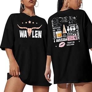 Steer Skull Western Shirts for Women Nashville Outfits for Women Oversized Tees Country Music Tshirt XL Steer Skull Western Shirts for Women Nashville Outfits for Women Oversized Tees Country Music Tshirt XL