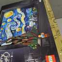 LEGO Ideas Vincent Van Gogh The Starry Night - Building Set for Adults, Ages 18+ - Beautifully Detailed Home Wall Art Decor - Gift for Men & Women - 21333