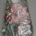 Christmas Swag Wreath Xmas Teardrop Wreath Green Leaves Wreath Wall Hanging Door Garland Front Door Wreath for Xmas Front Door Window Holiday Decor