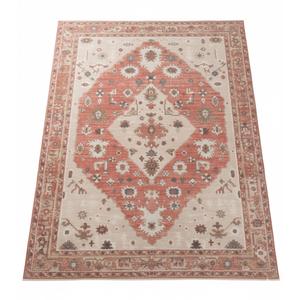 Istana 6x9 Area Rug - Pink Rugs for Living Room 6x9 - Foldable Boho Rugs for Bedroom - Stain Resistant 6x9Washable Rug - Eco-Friendly Area Rugs - Easy to Clean Living Room Rug