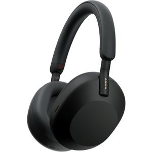 Sony WH-1000XM5 Premium Noise Canceling Headphones, Auto NC Optimizer, 30-Hour Battery, Alexa Voice Control, Black