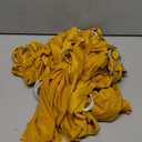 WJWHQ 100PCS Spandex Stretch Chair Sashes Bows Elastic Chair Cover Bands Ties with Buckle Slider for Wedding Party Reception Events Universal Ceremony Banquet Decorations (Gold)