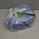 DAVCO 2" ID x 25 ft Pool Backwash Hose, Heavy Duty Reinforced Blue PVC Lay Flat Water Discharge Pump Hoses For Swimming Drain Pools and Clean Filters, with Brass NPT Pin Lug and KC Nipple Fittings