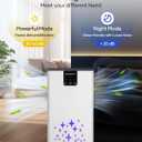 Dehumidifier, 95 OZ Water Tank Dehumidifiers for Home with Auto Shut Off, 1000 sq. ft. Dehumidifier for Bedroom Bathroom Basement Rv with 7 Color Light, Quiet Dehumidifiers with Sleep Mode
