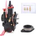 32MM PWK Carburetor For 2T 4T Engine Dirt Bike Motocross Motorcycle Scooter ATV Quad Go Kart