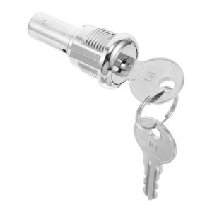 PRETYZOOM Vending Machine Lock Replacement Set with 2 Keys for Gumball Candy Dispenser 1.57 Inch Durable Metal Cylinder Lock for Secure Snack and Soda Vending Covers