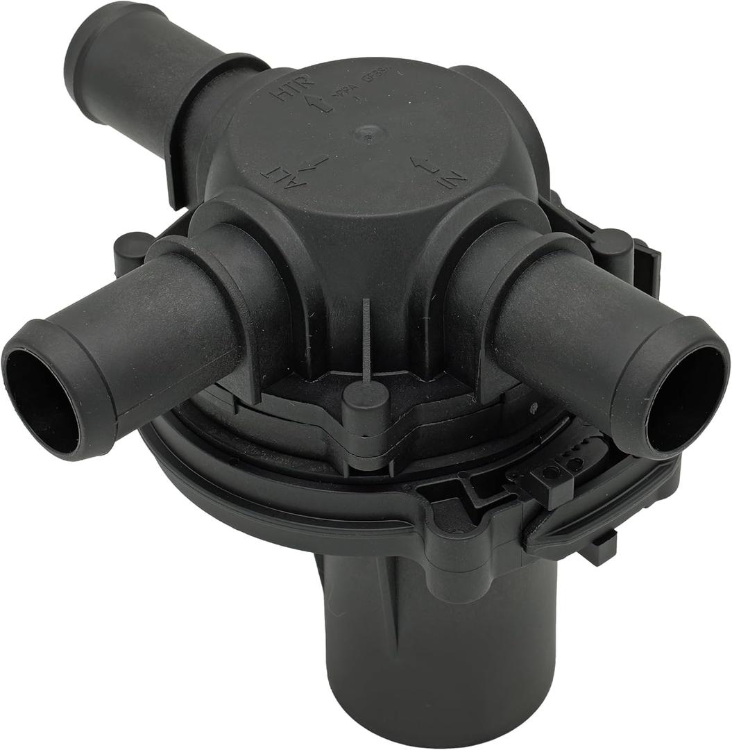 52014971AB Engine HVAC Heater Coolant Control 3 Way Valve for 2014-2018 Ram 1500, 2019 Ram 1500 Classic 3.0L Diesel Replaces # 52014971AA Black