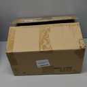 Shinoske Wooden Mantel Clock with Hidden Safe,Secret Compartment for Cash,Jewelry,Rings,Watches,Battery Operated Vintage Table Clock for Living Room,Home Decor,Mahogany