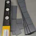 SpaceAid Bamboo Drawer Dividers with Inserts and Labels, Kitchen Adjustable Drawer Organizers, Expandable Organization for Home, Office, Dressers, 4 Dividers with 9 Inserts (17"-22" Gray)