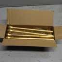 Magnetic Curtain Rods for Metal DoorsNo tools required,Multi-Use Adjustable Appliance for Windows Iron Steel Places09-16 Inch4 Pack,Gold