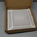 S97014094 Bathroom Fan Cover Grille and Lens Replace for Broan NuTon S97014094A, S97014094B, 97014094B and 97014094A, Fit for 678, 679, 679FL, 679FLT, 680, 680FL, 680FLT, HD50L, HD80L, 678C