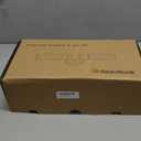 Black Sconces Wall Lighting, Bathroom 2-Light Vanity Light W/Clear Glass Shade, Modern Wall Mounted Lights for Mirror, Makeup Vanity, Kitchen, Washroom, Hallway, E26 T10 Bulbs (Excluded)