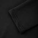 LovelyWholesale Long Sleeve Crop Tops for Women Sexy V Neck Cropped T Shirts Black Large (Black, L)