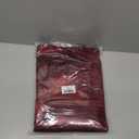 VACVELT 50 Pack Burgundy Satin Napkins - 17x17 Inch Square Dinner Napkins for Wedding, Banquet, Party