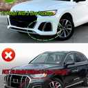 NEESPOC Front Lip Splitter Spoiler for Audi Q5 S Line 2021-2024 Accessories
