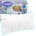 Nuzzle Cooling Adjustable Pillow Queen Size for Side Sleepers, Luxury Bed Pillow Hotel Collection  Best Adjust Height Soft Firm Pillow for Back, Stomach or Side Sleepers