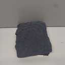 ZNSAYOTX 2026 Rectangle Ottoman Cover (L:35"-45") Super Stretch Soft Footrest Slipcover Form Fit, Universal Folding Foot Stool Covers with Non-Slip Elastic Band, Fashion Jacquard Texture, Dark Grey